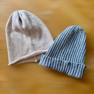2 ZARA Beanies